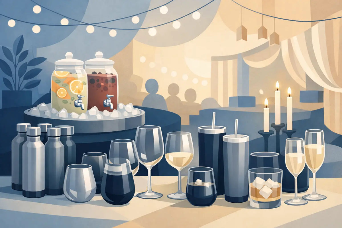 Bulk Drinkware for Events That Looks Elevated