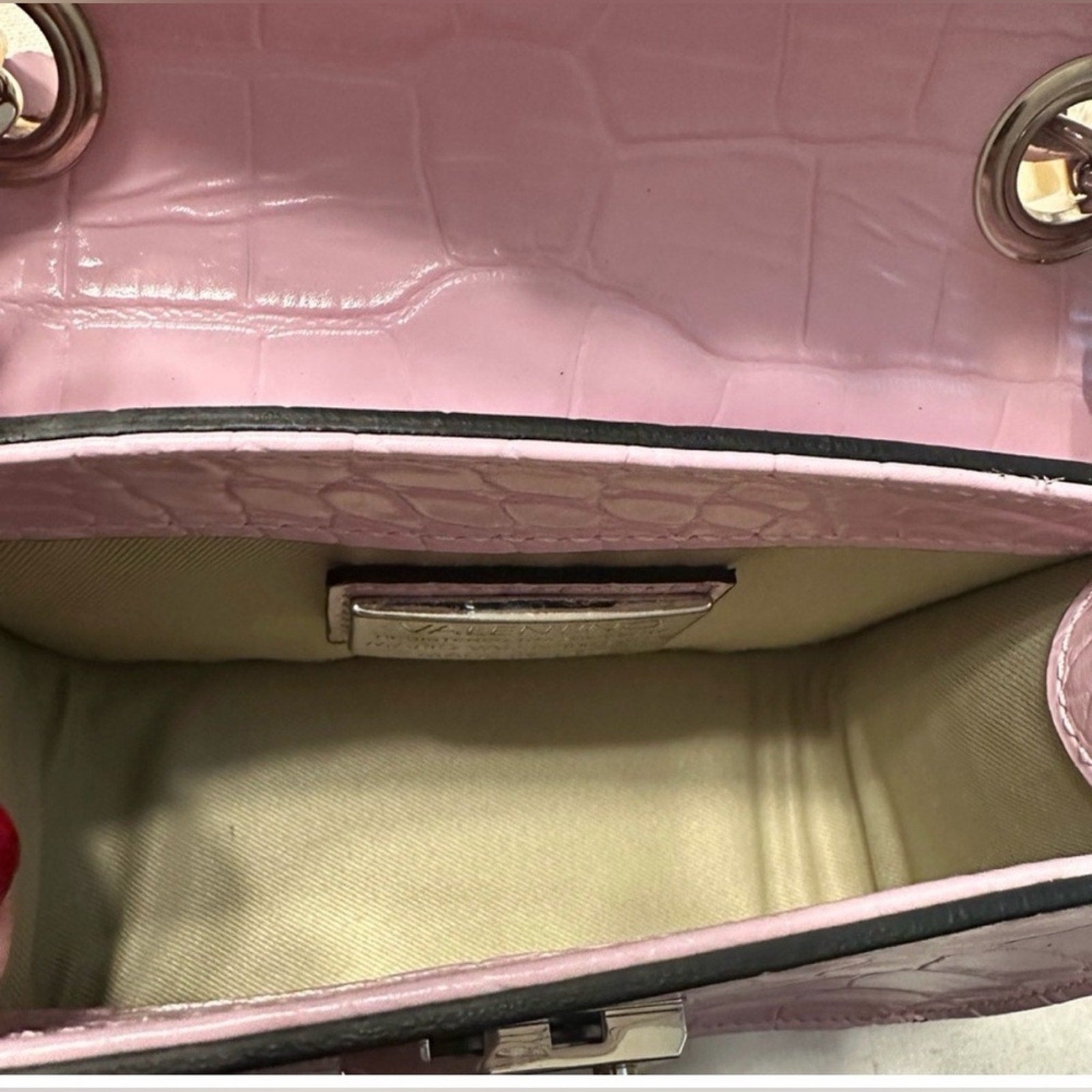 Mario Valentino Lilac Shoulder Bag