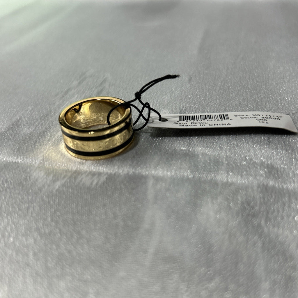 Marc Jacob’s Black and Gold Ring size 6
