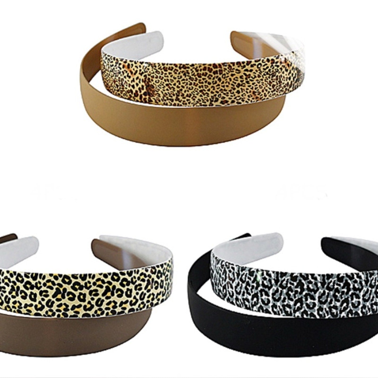 6 assorted headbands