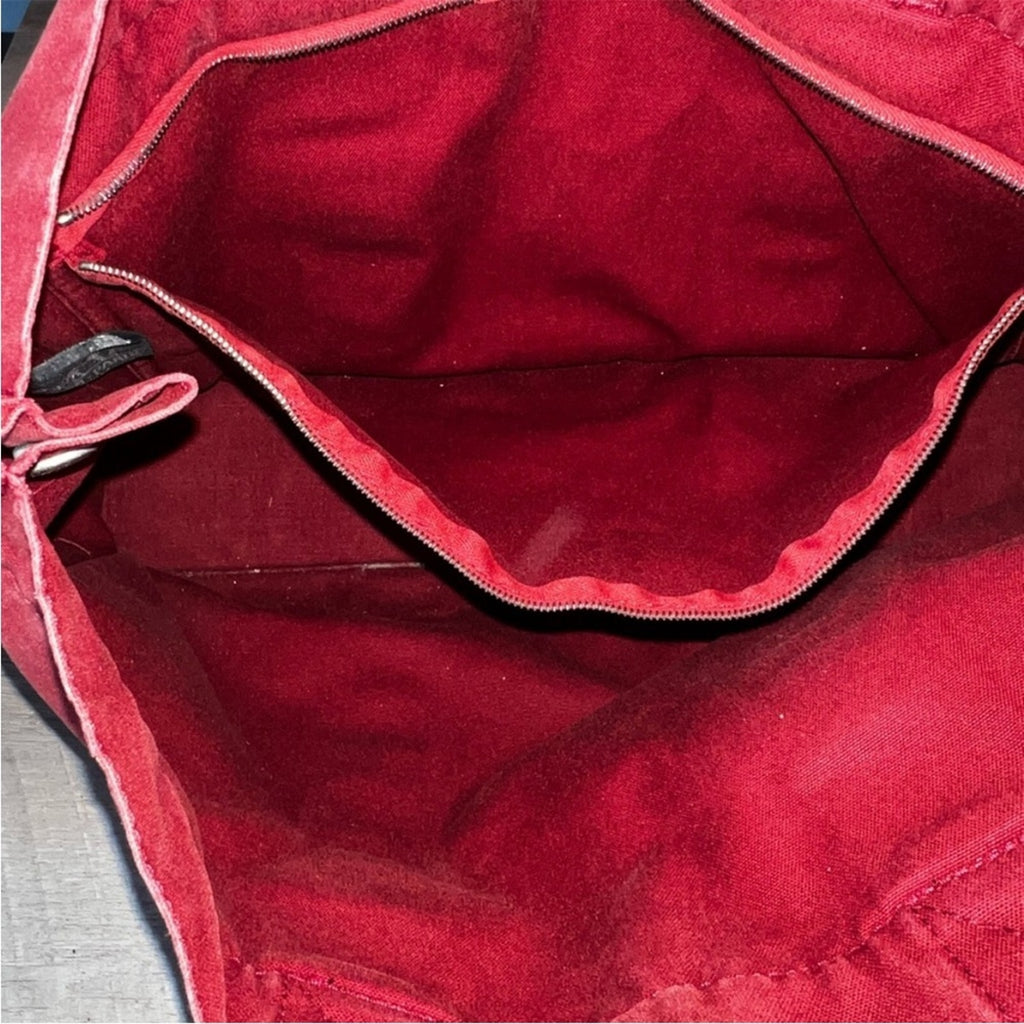 GUC Hermes Canvas Fourre-Tout MM Red
Tote Bag