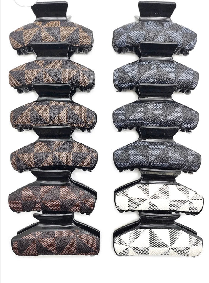 Hair clips set of 12