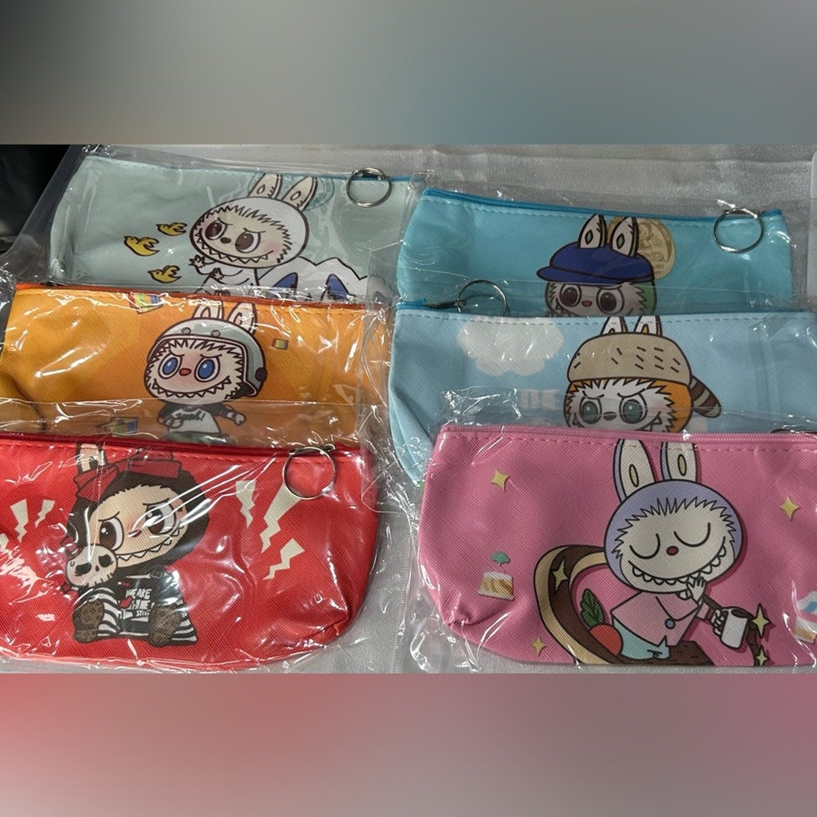 Labubu cases set of 6