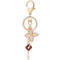 Brand new bag charm clover, key and lock
