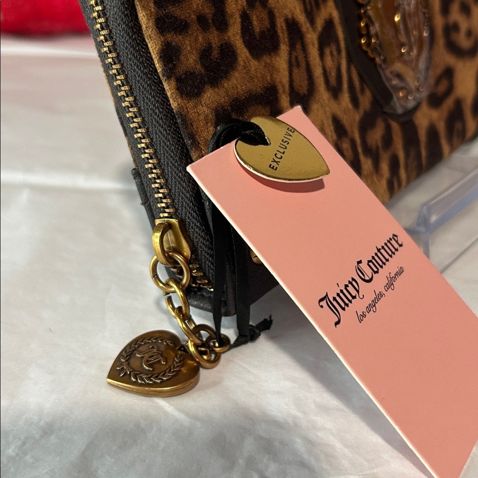 Juicy Couture cheetah exclusive wallet