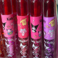 Lip tint and lip gloss. One of each side. Set of 4