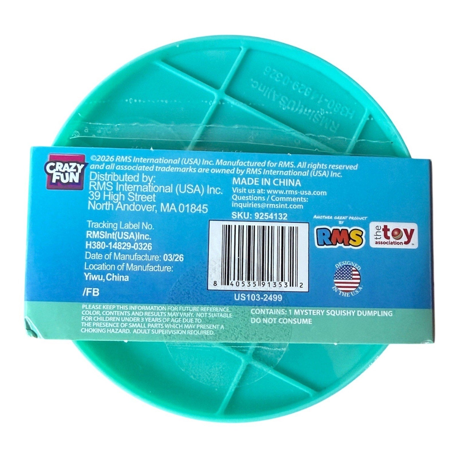 Viral RMS Crazy Fun Mystery Squishy Dumpling Authentic Sealed (Shark EditioN)