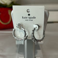 Kate Spade silver hoops earrings