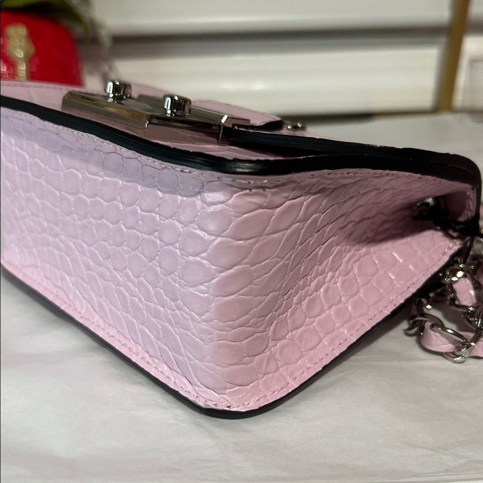 Mario Valentino Lilac Shoulder Bag