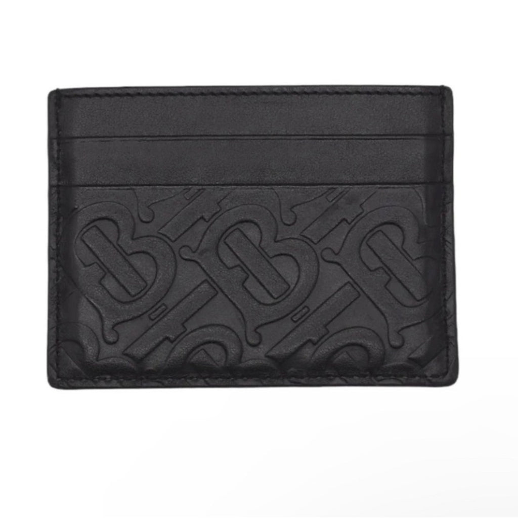 NWOT Burberry black card holder