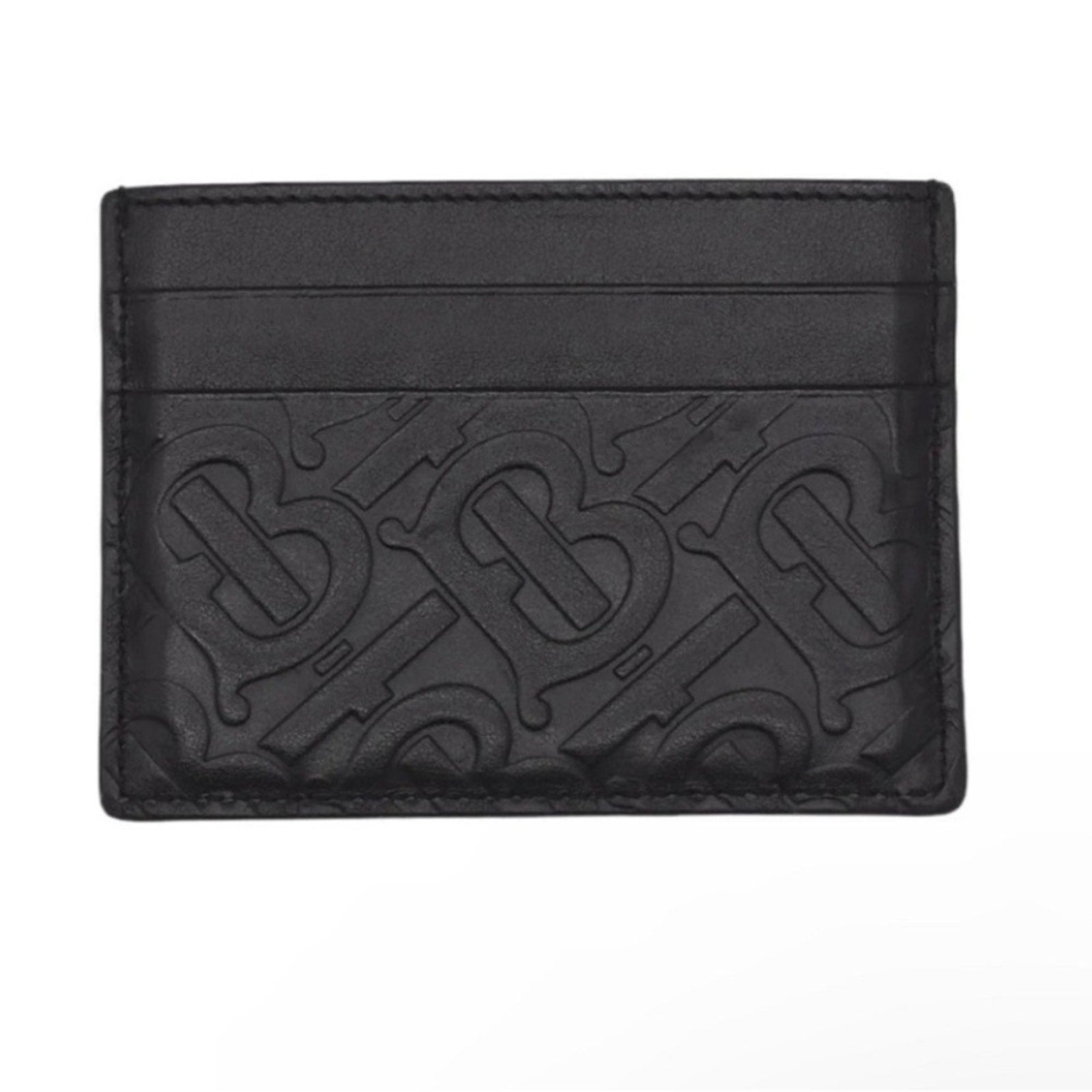 NWOT Burberry black card holder