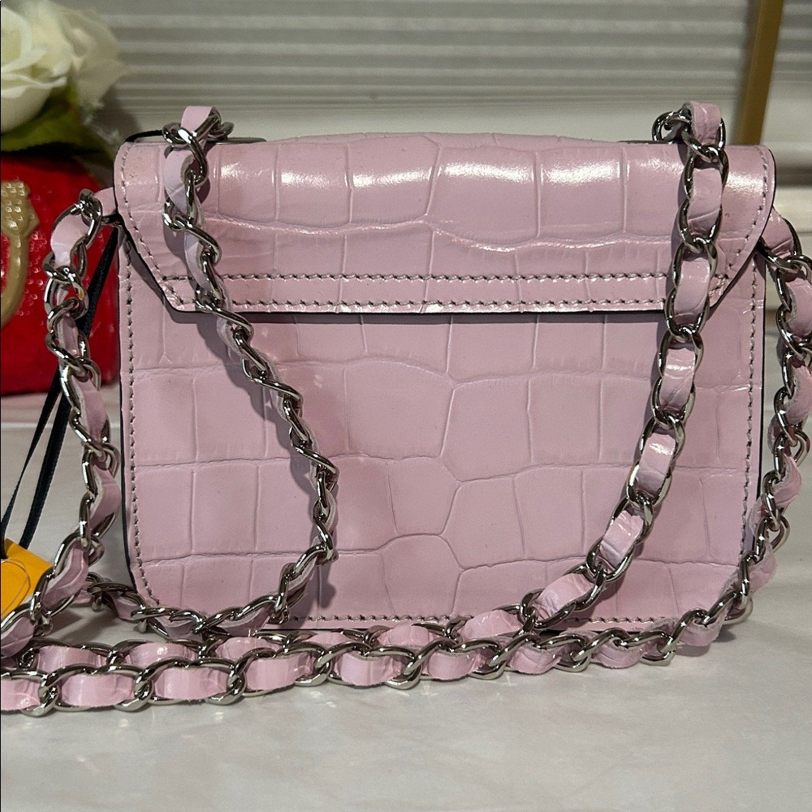 Mario Valentino Lilac Shoulder Bag