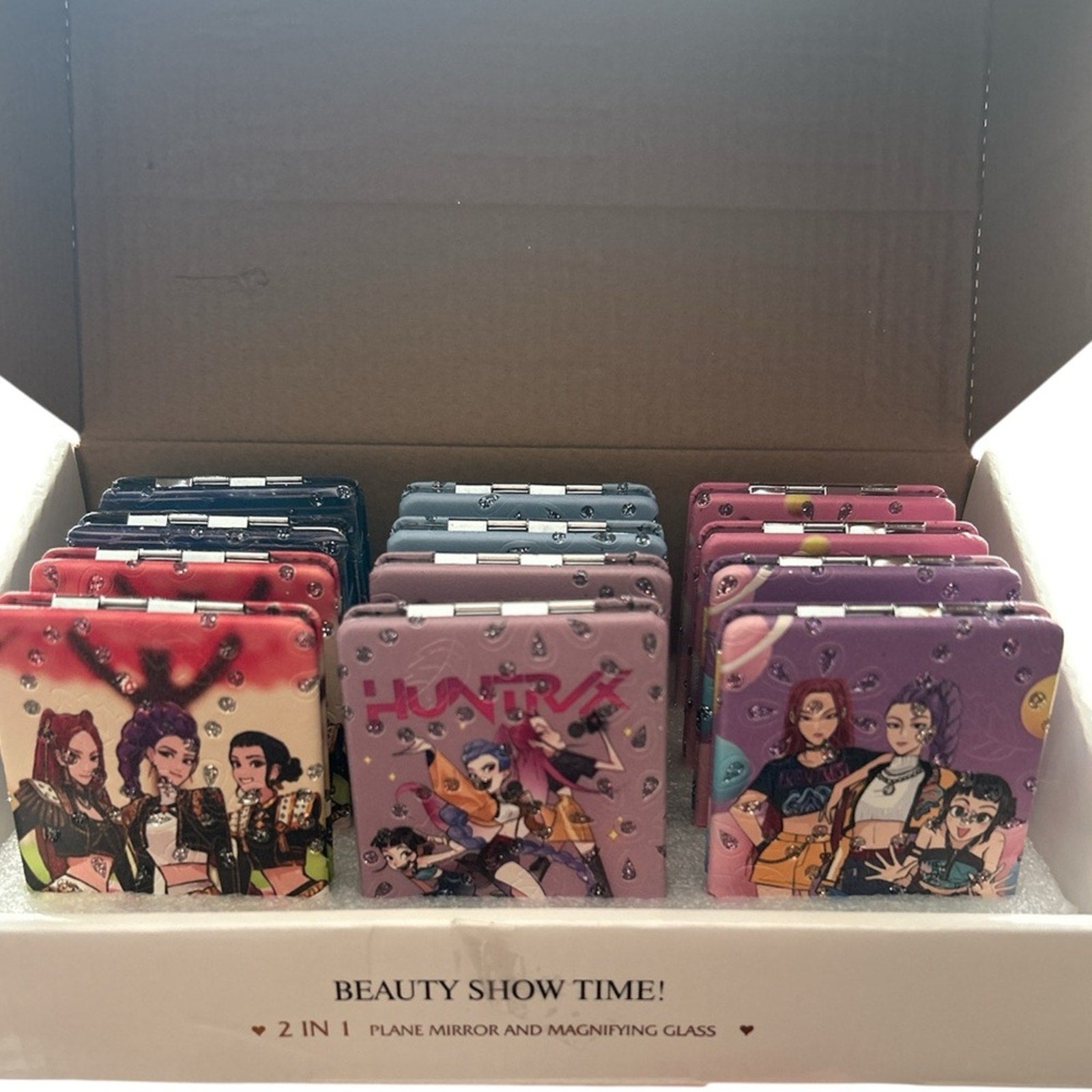 K-pop square mirrors bundle of 3