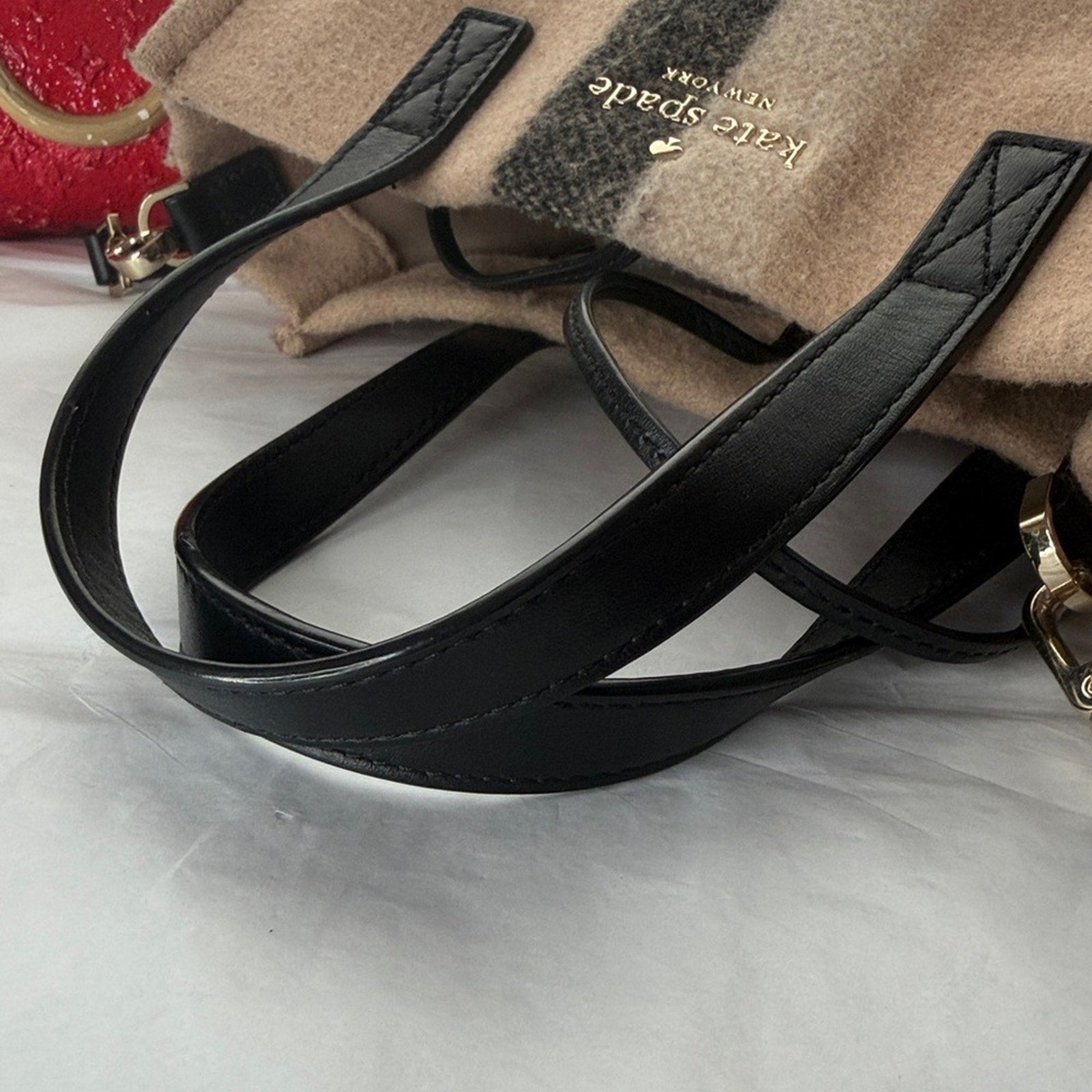 Kate Spade Washington square Sam crossbody roasted peanut