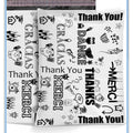 Thank You 10 x 13 Poly Mailers Printed Bags For Mailing Shipping 25 Pack