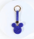 Blue fashion bag charm