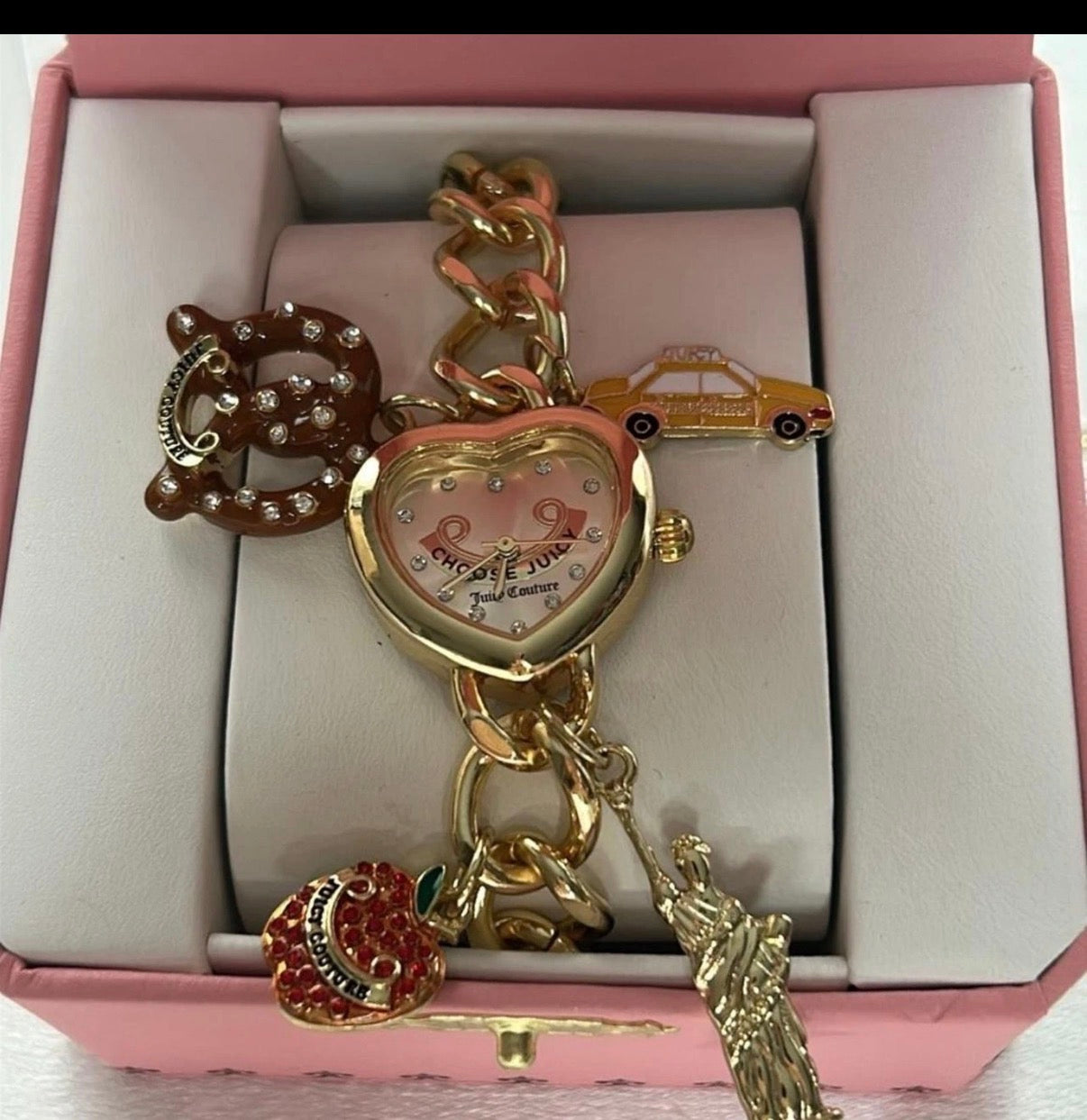 Juicy Couture watch in gold