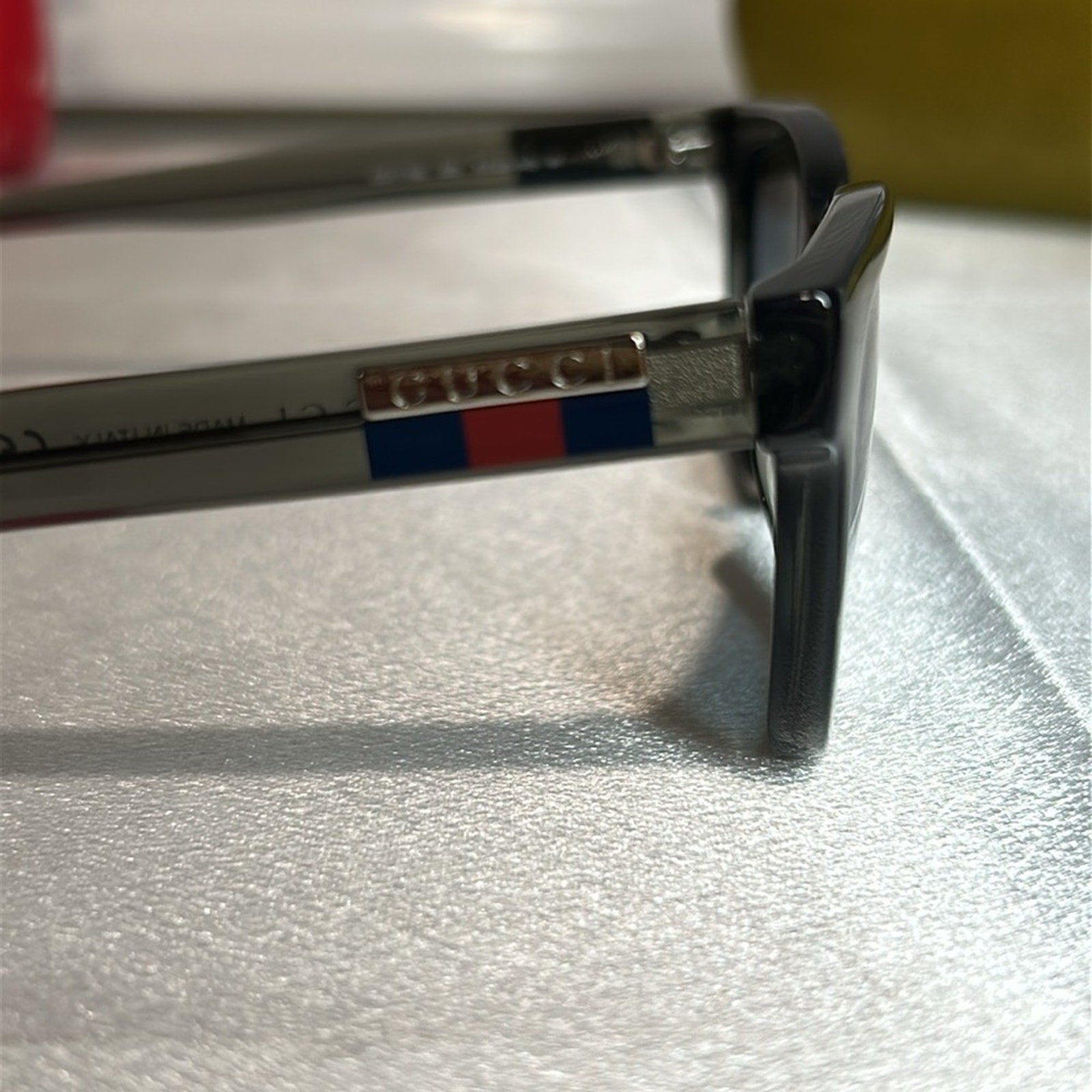 Gucci gray sunglasses full inclusion