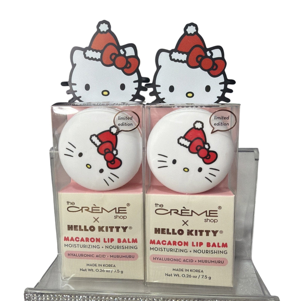 The Creme Shop Hello Kitty Macaron Lip Balm – Moisturizing Lip Care 2 of them