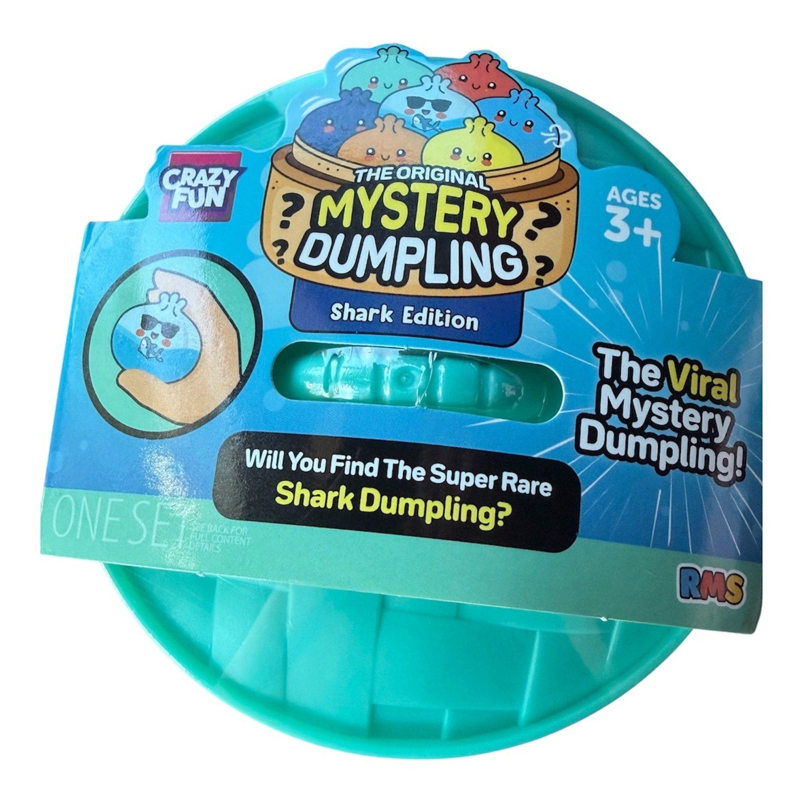 Viral RMS Crazy Fun Mystery Squishy Dumpling Authentic Sealed (Shark EditioN)
