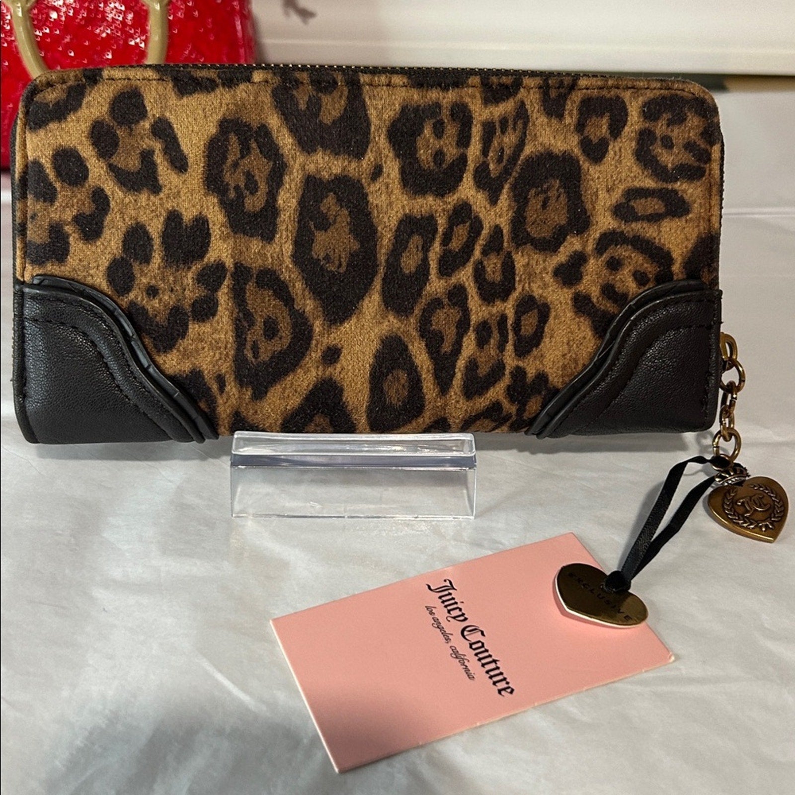 Juicy Couture cheetah exclusive wallet