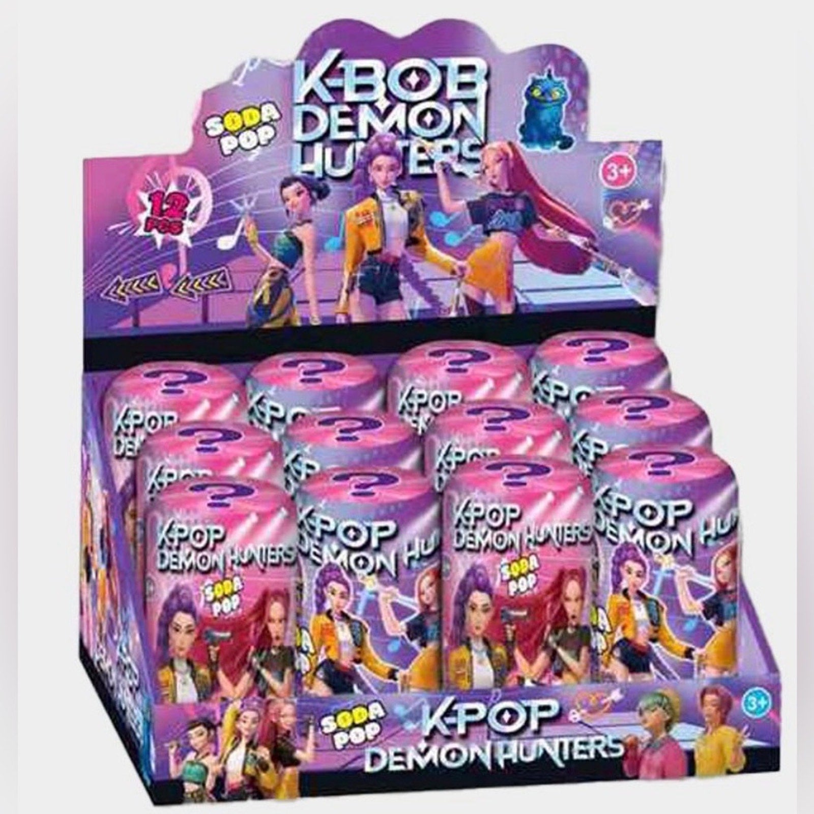 KPOP demon hunters surprise figure box set of 4