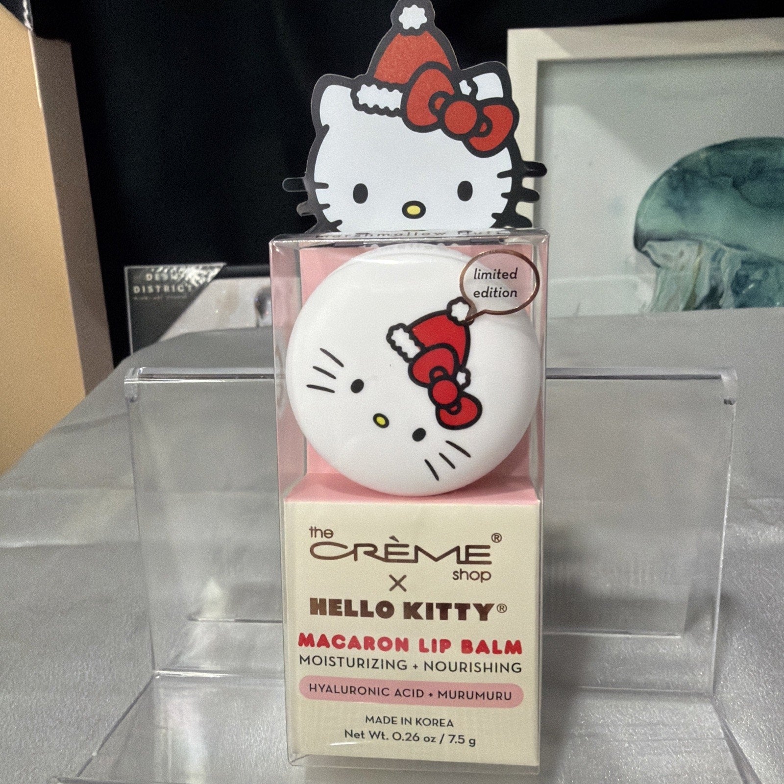 The Creme Shop Hello Kitty Macaron Lip Balm – Moisturizing Lip Care